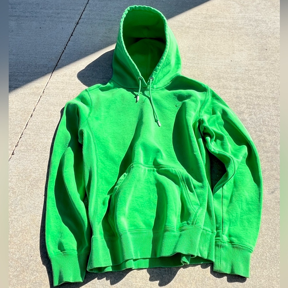 Vintage women's Nike Athletic Dept. green hoodie